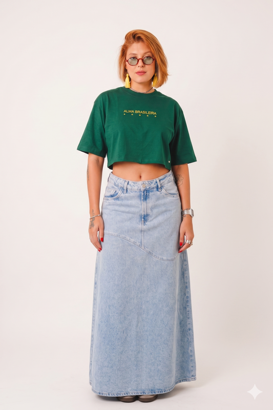 Cropped Alma Brasileira