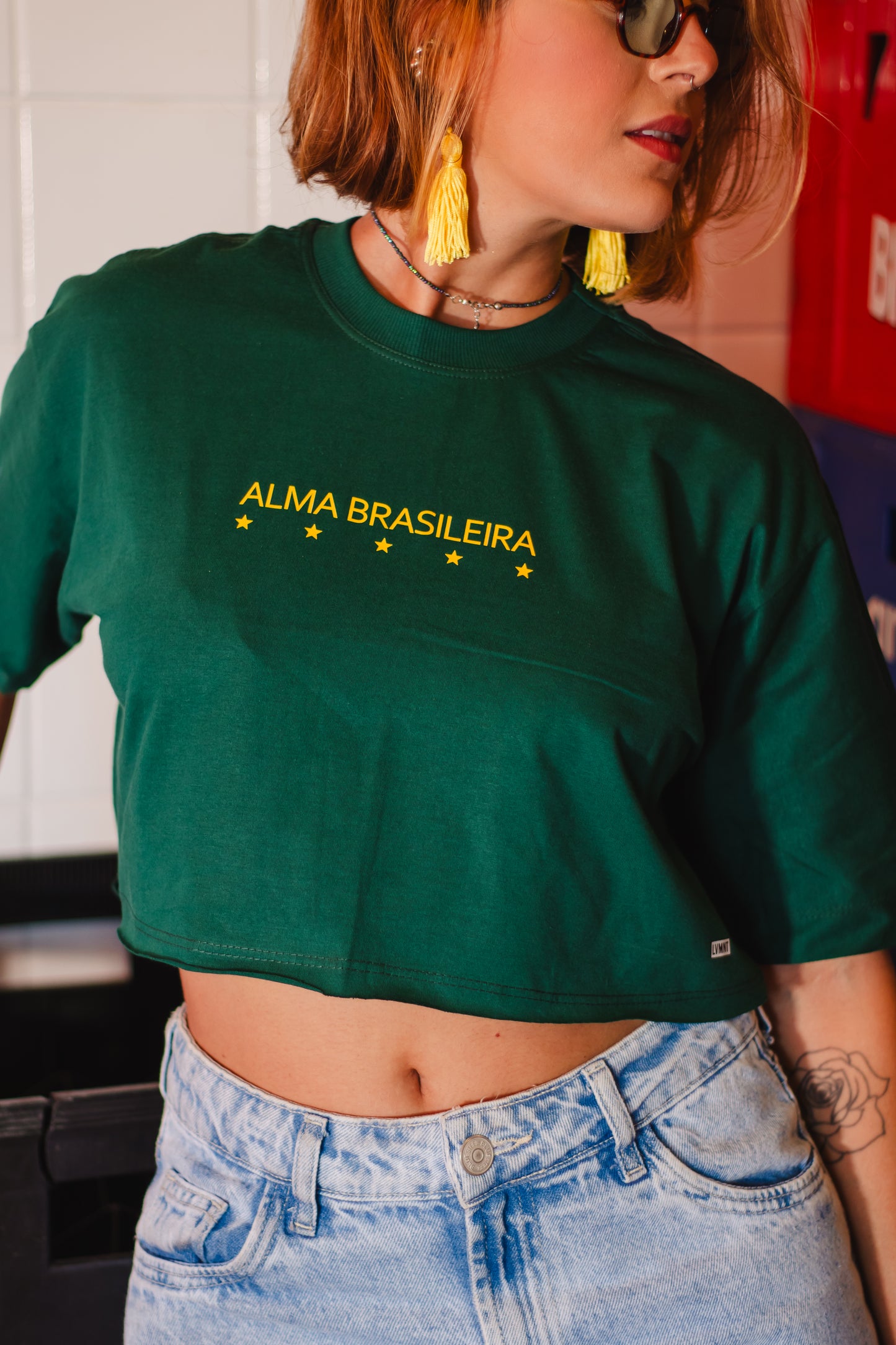 Cropped Alma Brasileira
