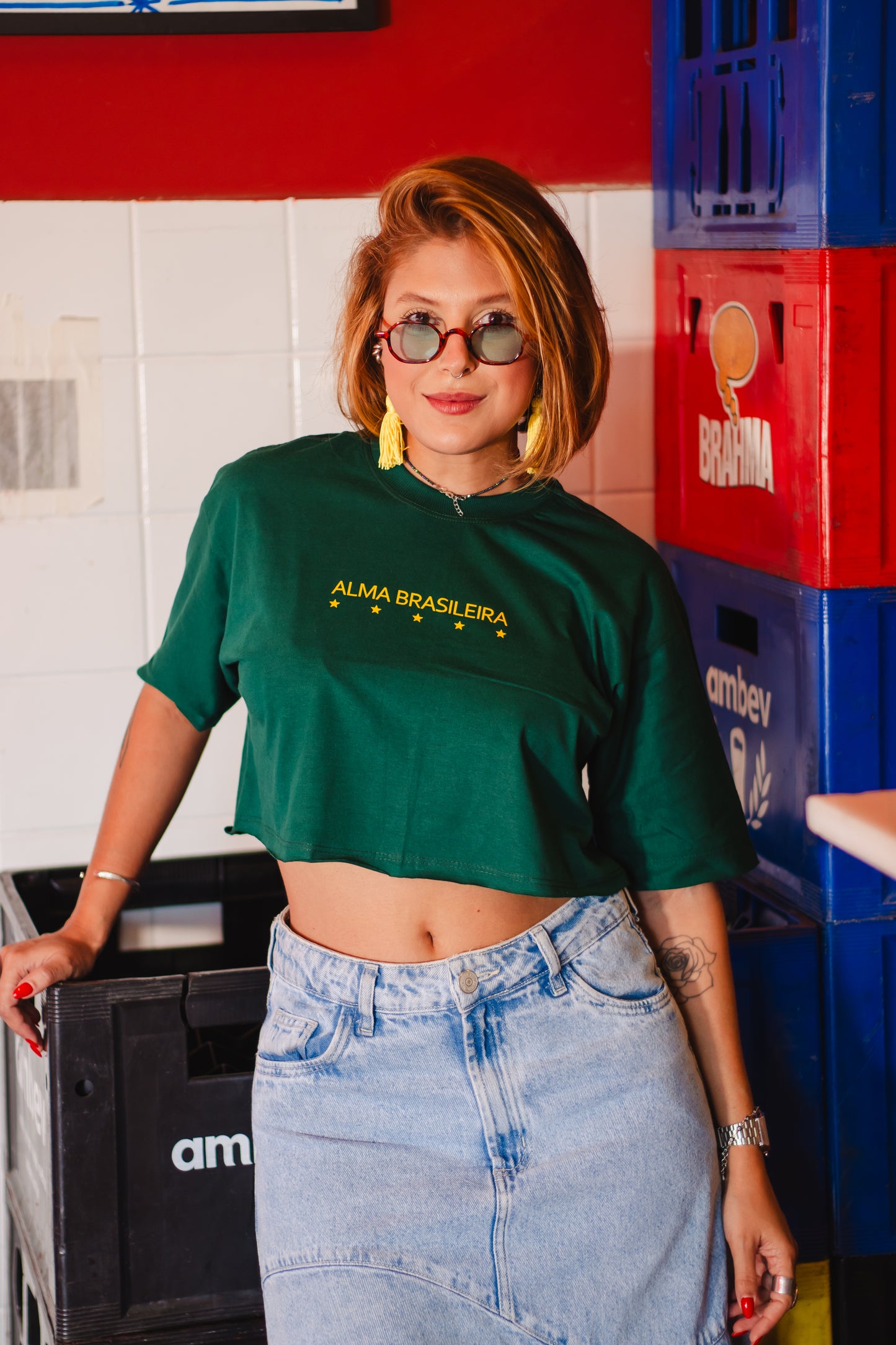 Cropped Alma Brasileira